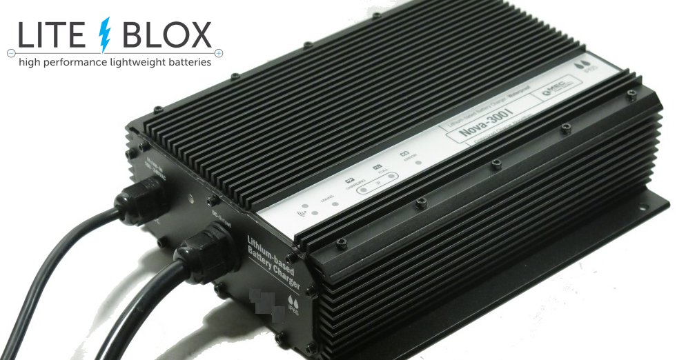 NEW: LITE↯BLOX high performance battery charger
