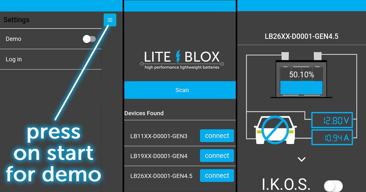 tried our LITE↯BLOX Smartphone-App yet?