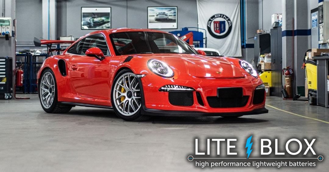 20kg weigth saving for your Porsche 991 GT3RS