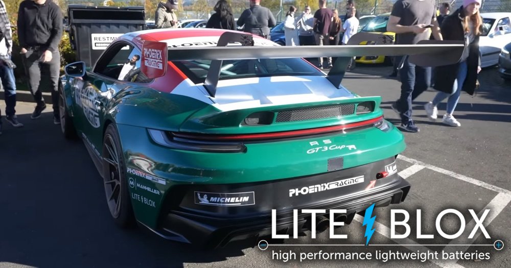 Phoenix Racing 911 GT3 Cup powered by LITE BLOX