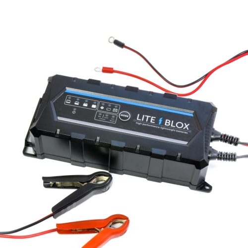 LITE↯BLOX LBlink – battery terminal adapter clamps (pair)